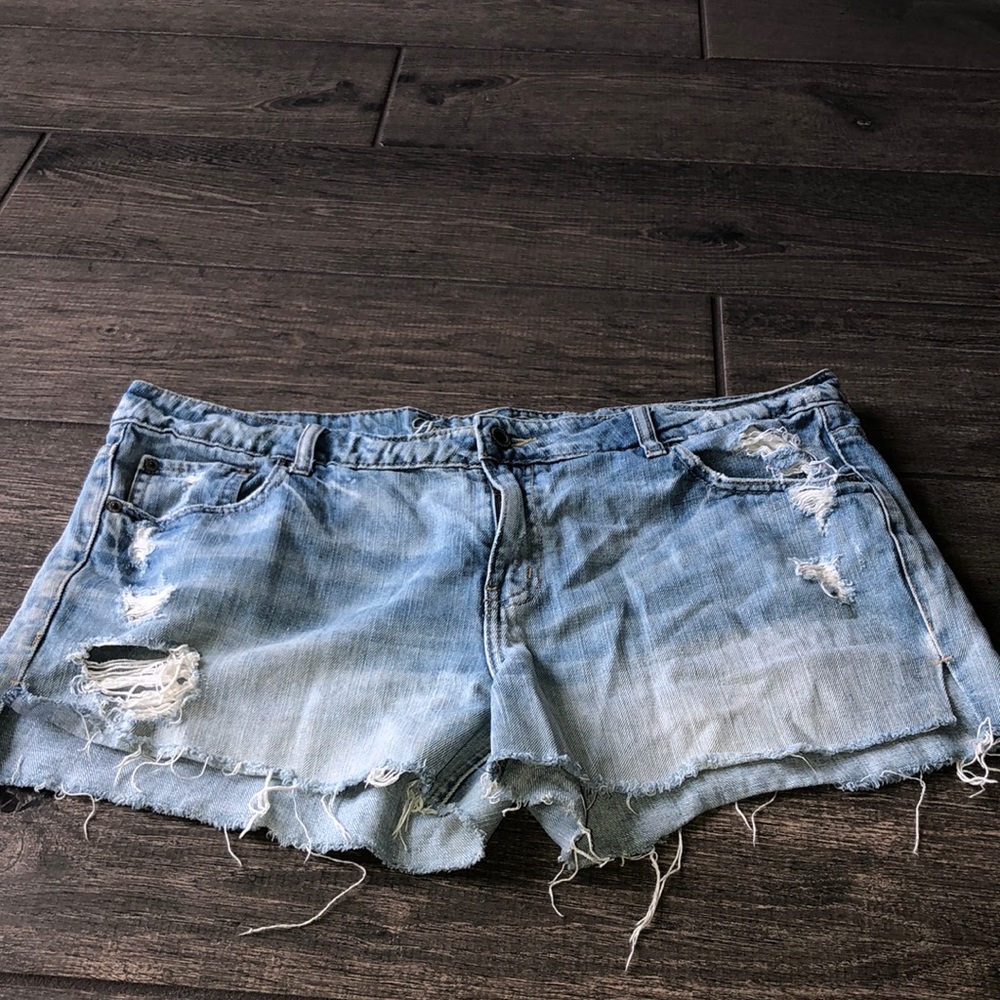 Distressed Shorts